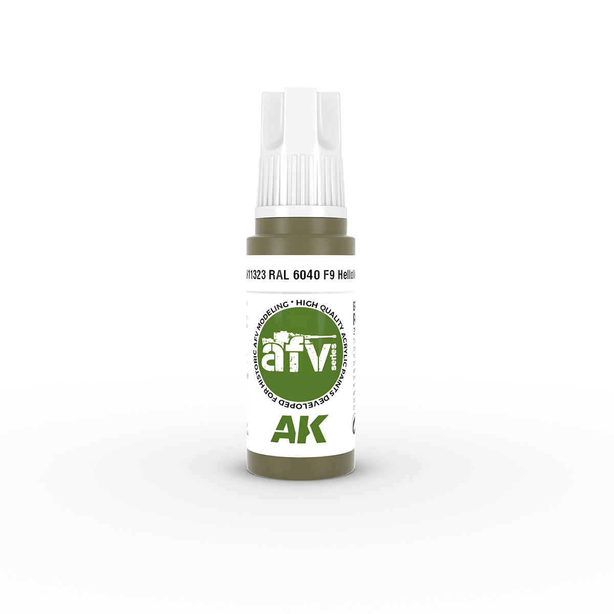 AK 3rd Acrylic RAL 6040 F9 HELLOLIV