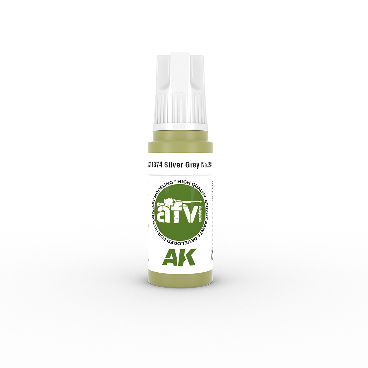 AK 3rd Acrylic SILVER GREY NO.28
