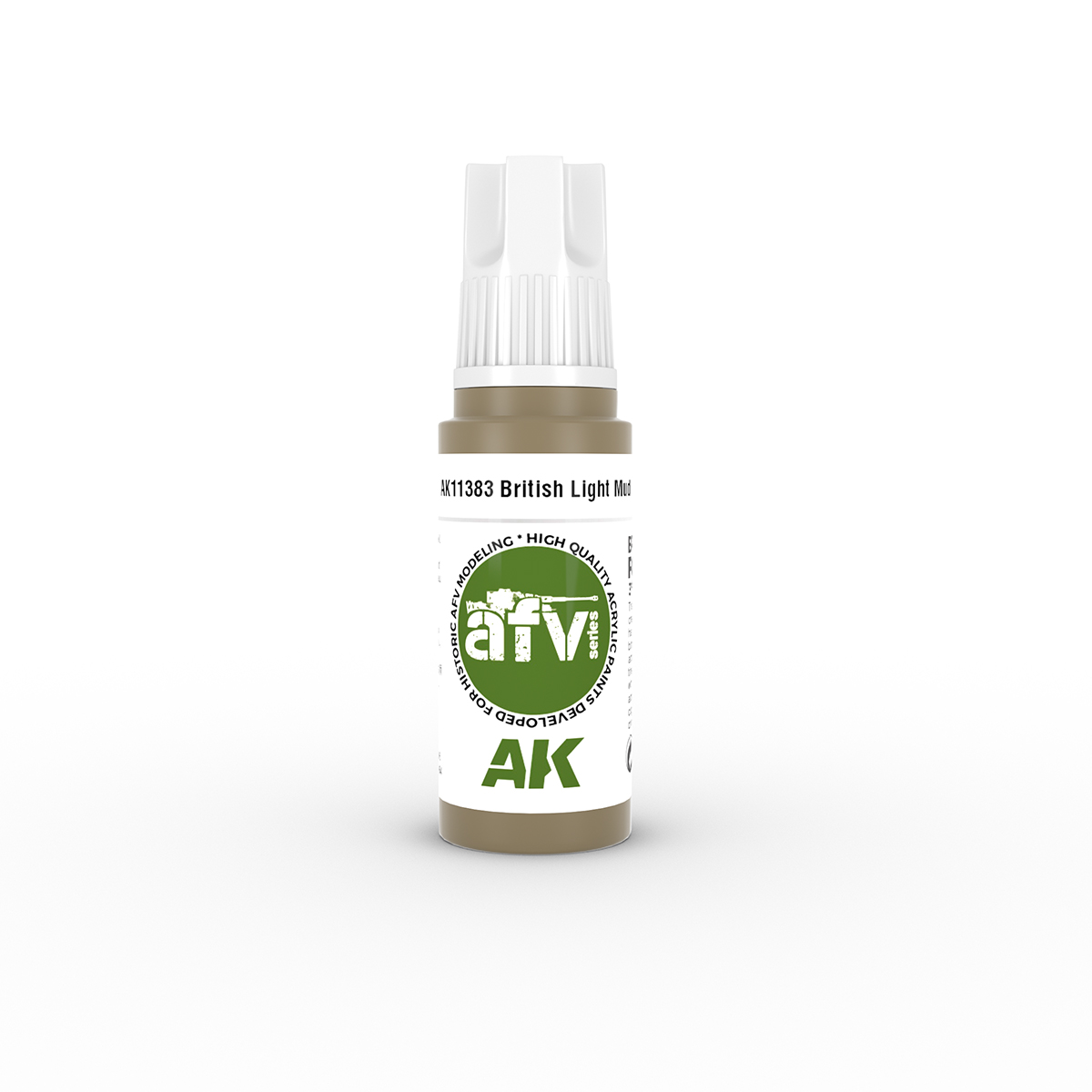 AK 3rd Acrylic BRITISH LIGHT MUD