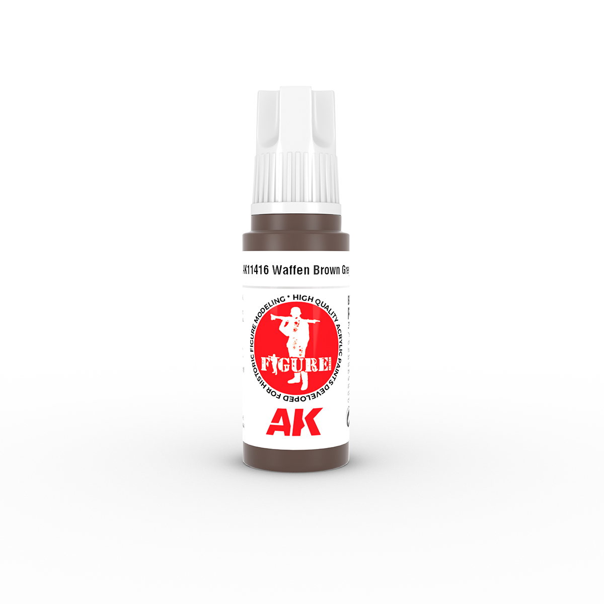 AK 3rd Acrylic Waffen Brown Grey
