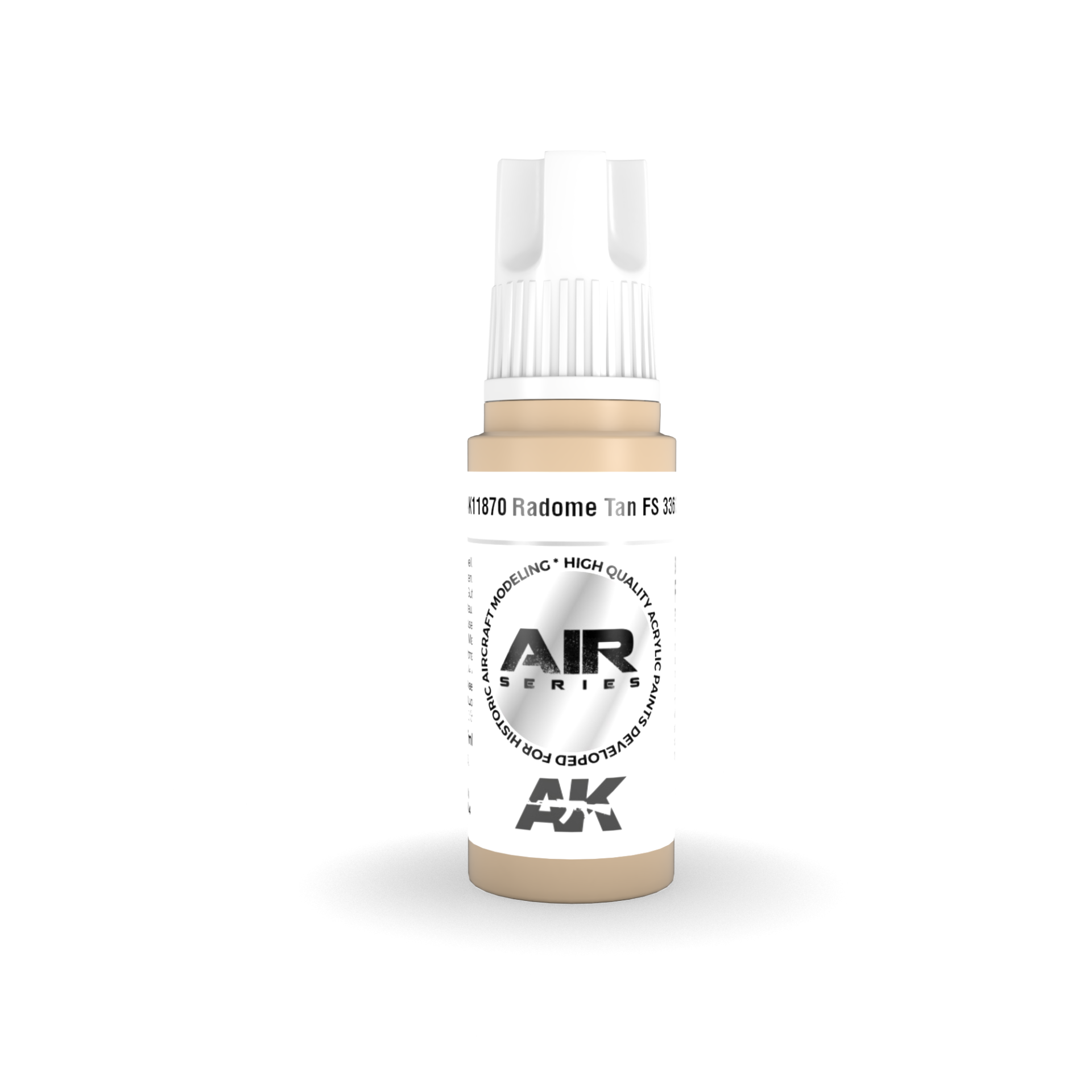 AK 3rd Acrylic Radome Tan FS 33613