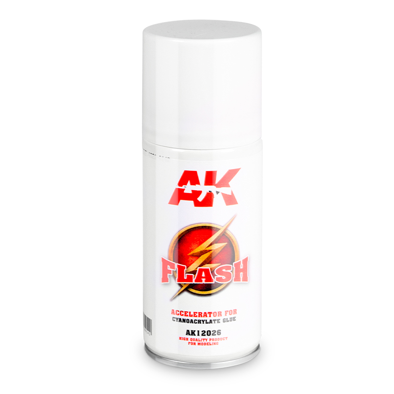 AK FLASH – ACCELERATOR FOR CYANOACRYLATE GLUE 150ml