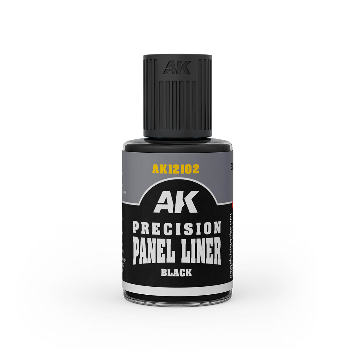 AK Precision Panel Liner - BLACK 30ml