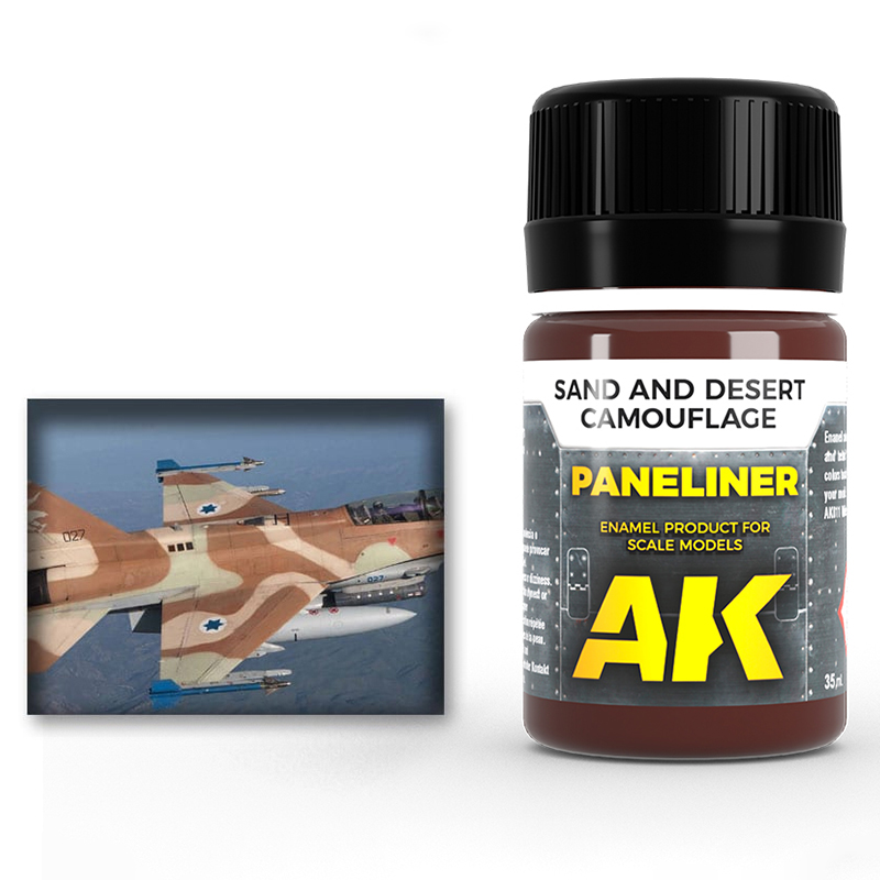 AK Paneliner For SAND AND DESERT CAMOUFLAGE