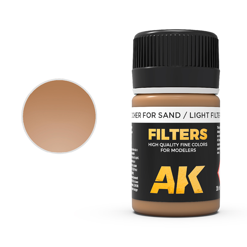 AK OCHER FOR SAND / LIGHT FILTER FOR WOOD