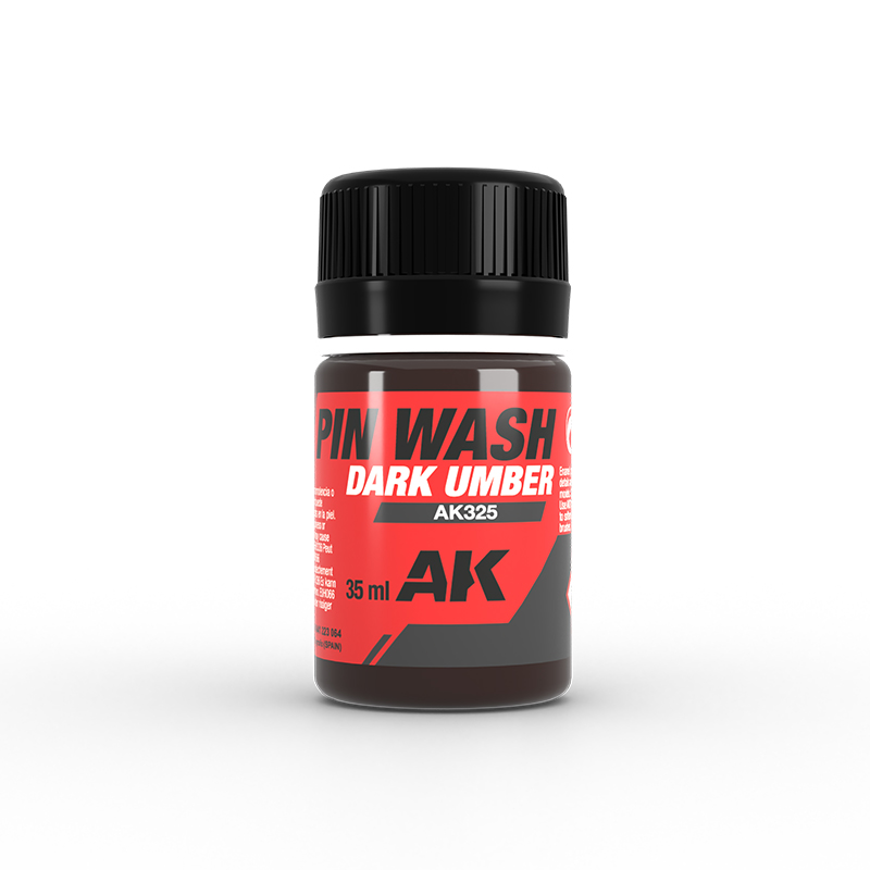 DARK UMBER PIN WASH