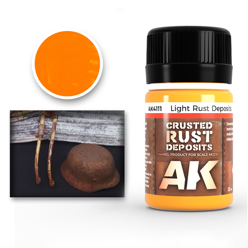 AK LIGHT RUST DEPOSITS