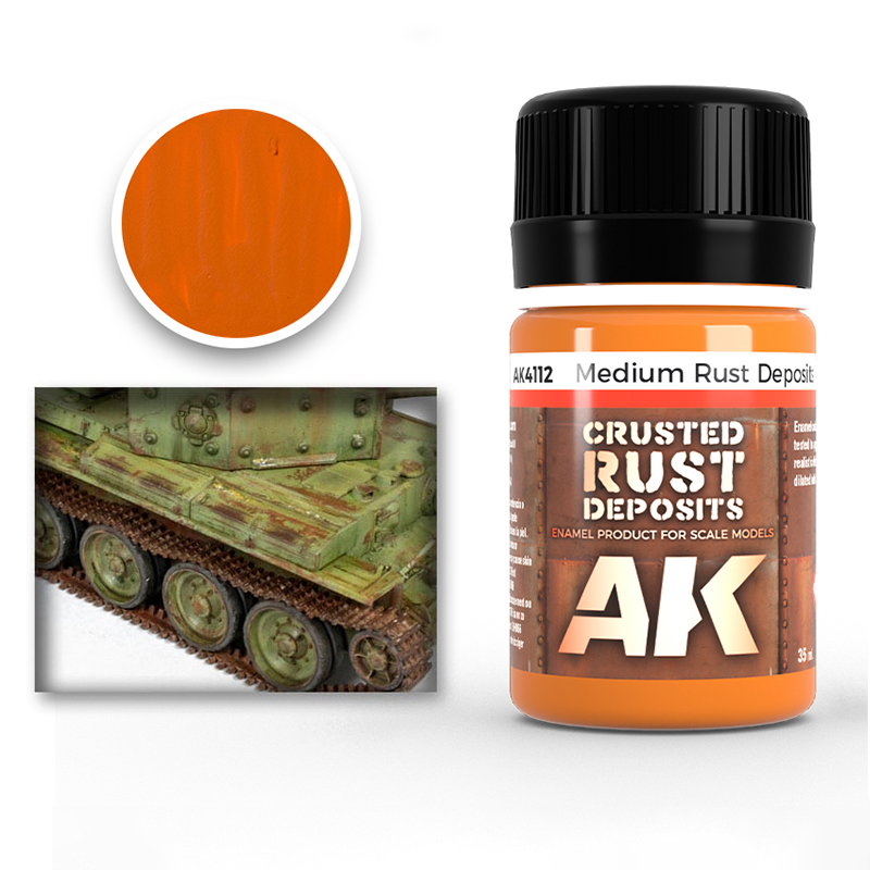 AK MEDIUM RUST DEPOSITS
