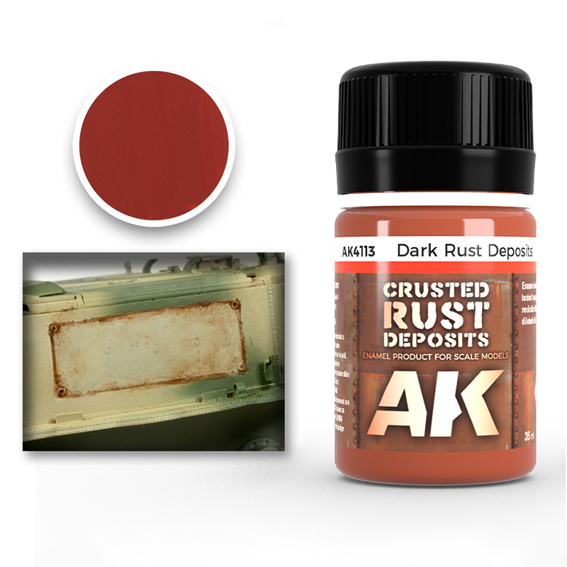 AK DARK RUST DEPOSITS