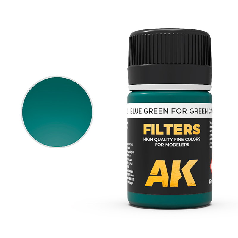 AK BLUE GREEN FOR GREEN CAMO FILTER