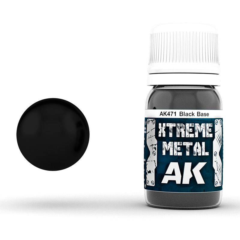 AK Xtreme Metal BLACK BASE 30ml