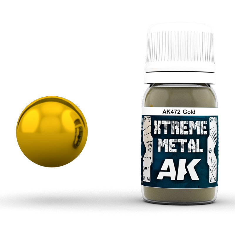 AK Xtreme Metal GOLD 30ml