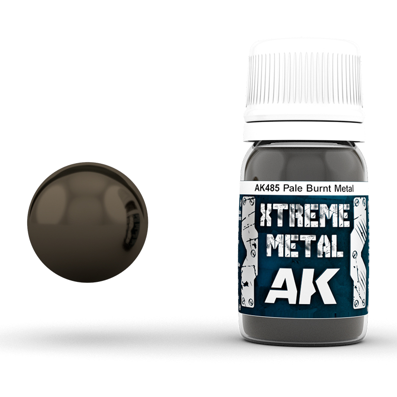 AK Xtreme Metal PALE BURNT METAL 30ml