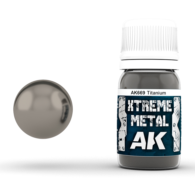 AK Xtreme Metal TITANIUM 30ml
