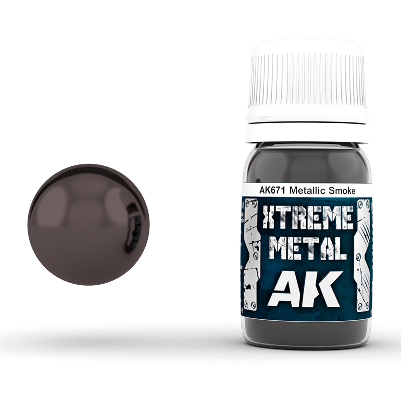 AK Xtreme Metal METALLIC SMOKE 30ml