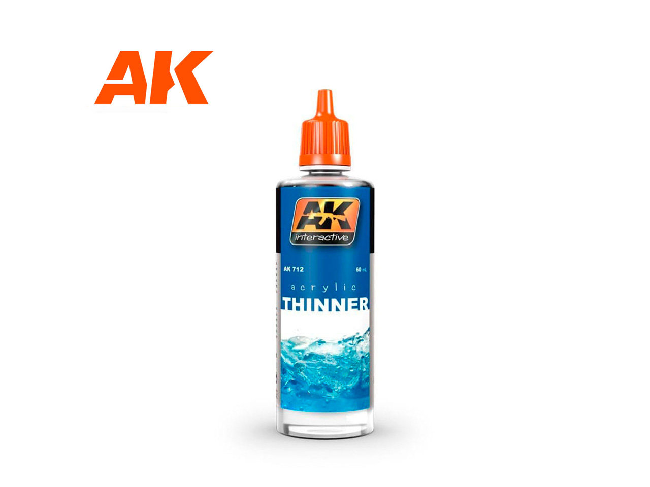 AK Acrylic Thinner (Non-toxic) 60ml