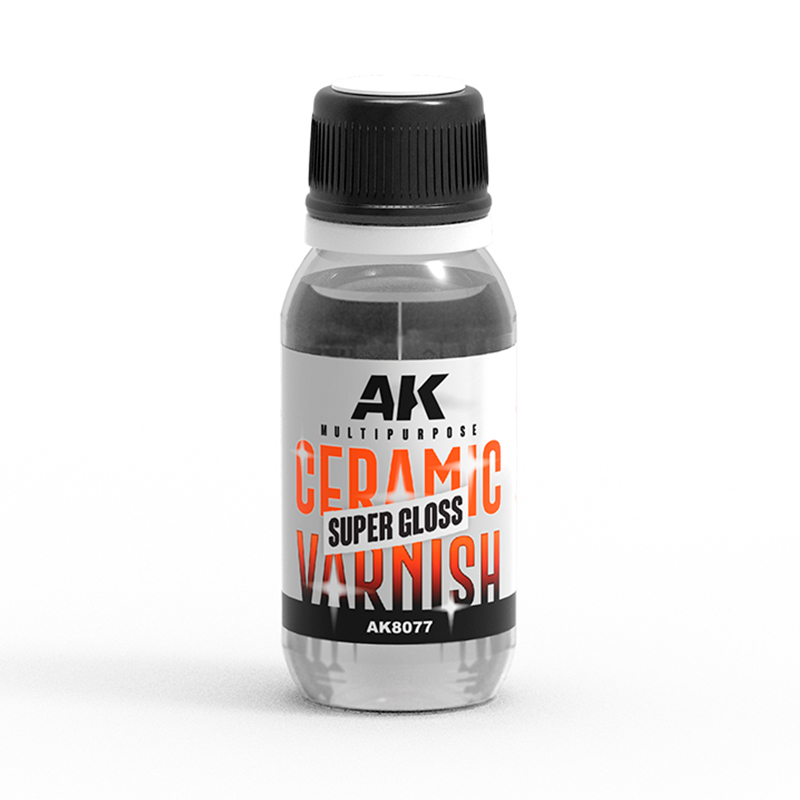 AK MULTIPURPOSE CERAMIC VARNISH (SUPER GLOSS) 100ml