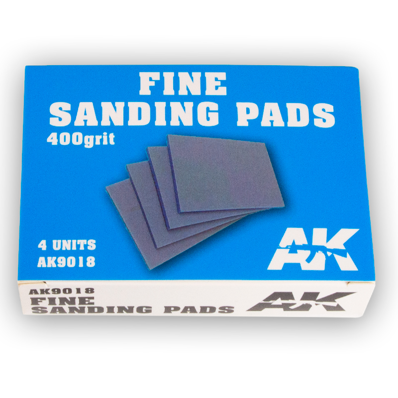 AK FINE SANDING PADS 400