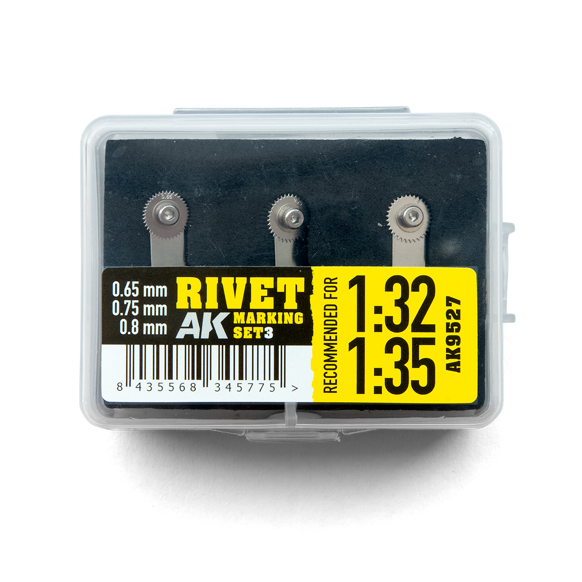 AK RIVET MARKING SET 1 (RECOMMENDED FOR 1:32 and 1/35 SCALE)
