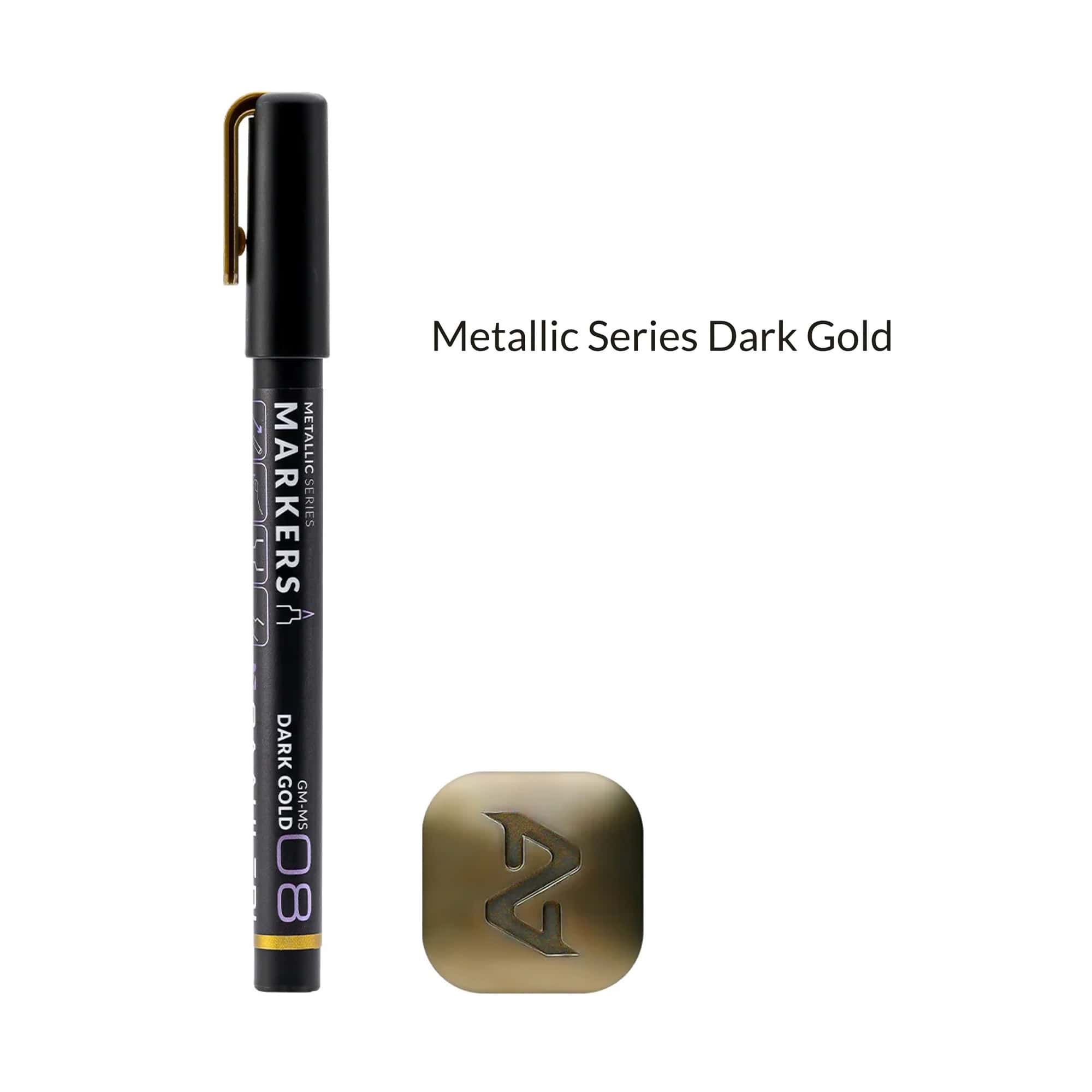 Gaahleri Metallic Series Marker (Dark Gold)