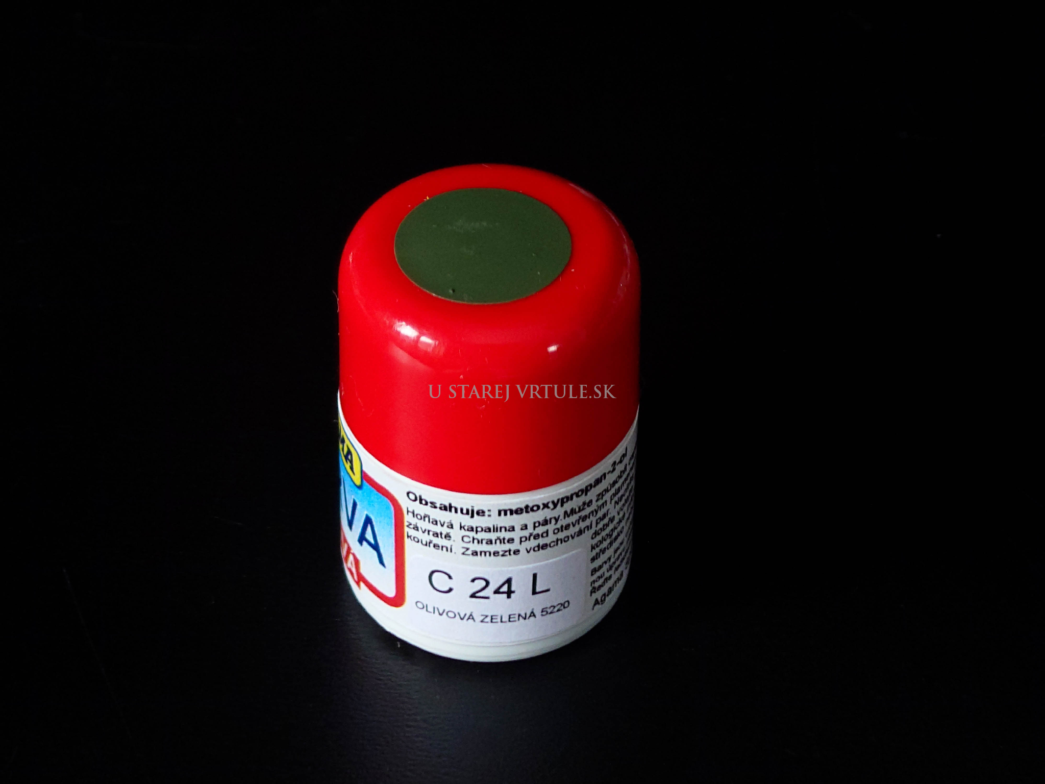 Agama Alcohol Based Color – C24 Gloss OLIVE GREEN 5220 – Obrázok 1