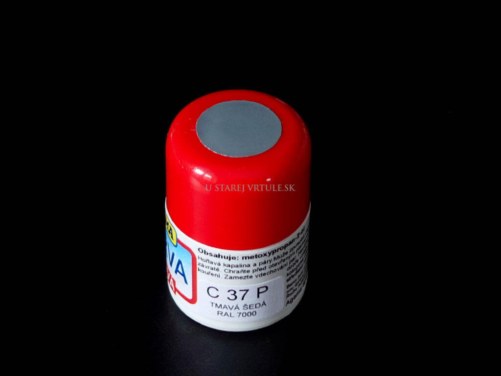 Agama Alcohol Based Color – C37 Semi-Gloss DARK GREY RAL 7000
