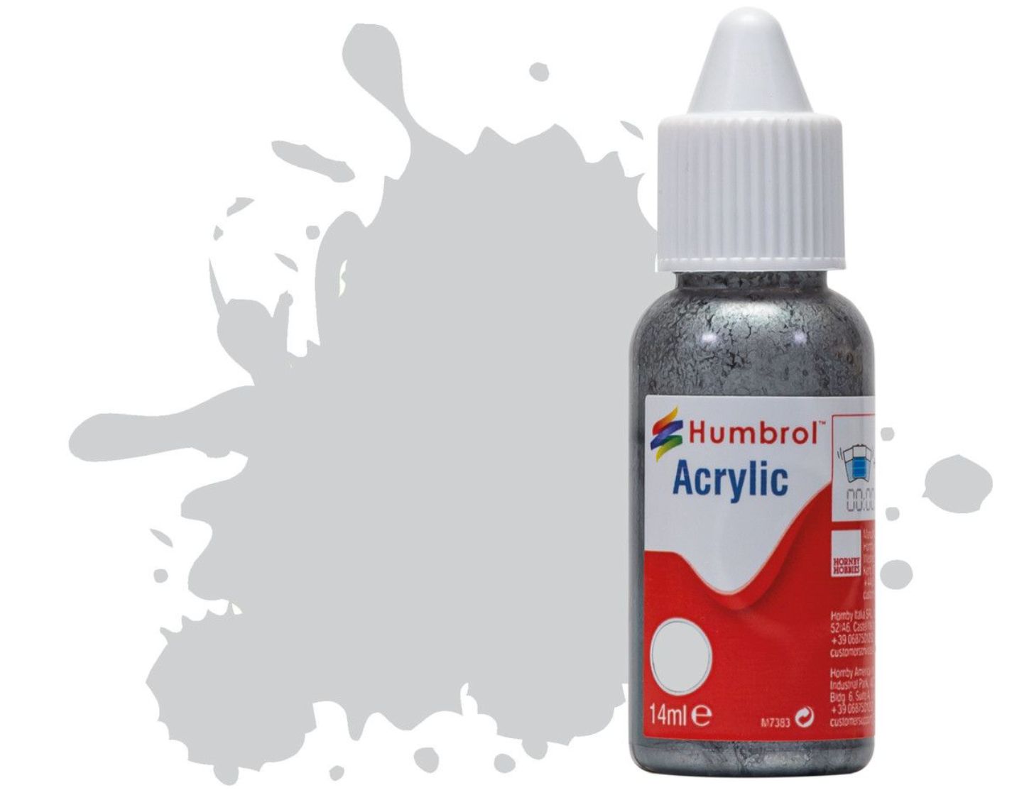 Humbrol Acrylic: 63 - Light Grey - Matt – (14ml)