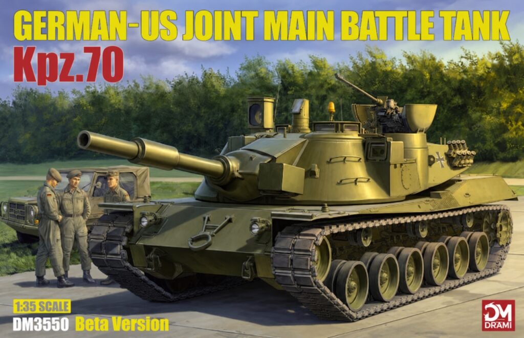 German-US Joint Main Battle Tank Kpz.70 1/35