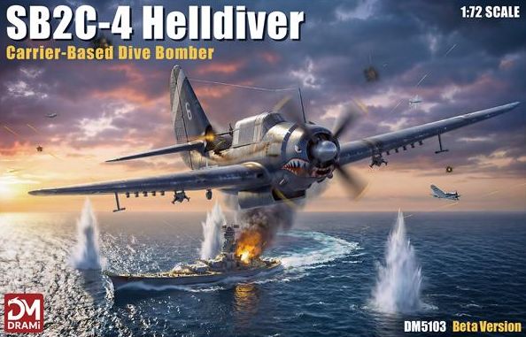 SB2C-4 Helldiver Carrier-Based Dive Bomber 1/72