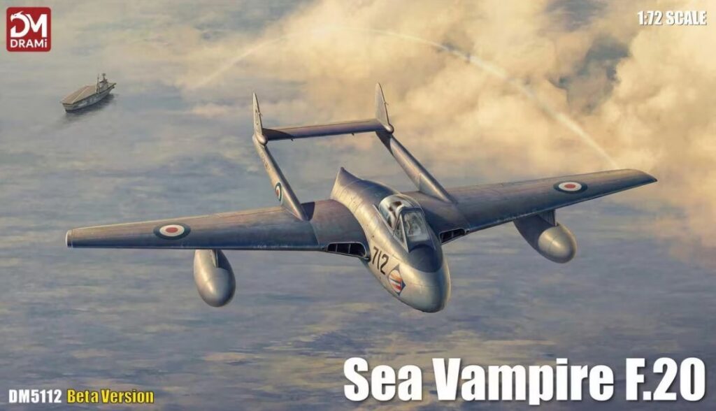 Sea Vampire F.20 1/72