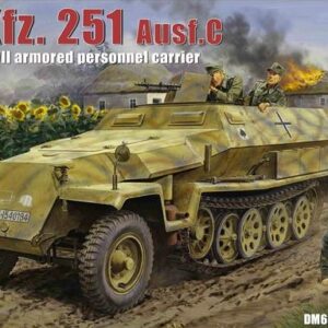 Sd.Kfz. 251 Ausf. C w/Bonus Figures & Sunflower 1/35