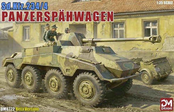 Sd.Kfz. 234/4 Panzerspähwagen '39-'45 Series Premium Edition 1/35