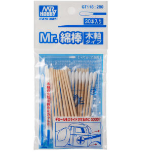 Cotton Swab Wooden Stem Type (30pcs) – Obrázok 2