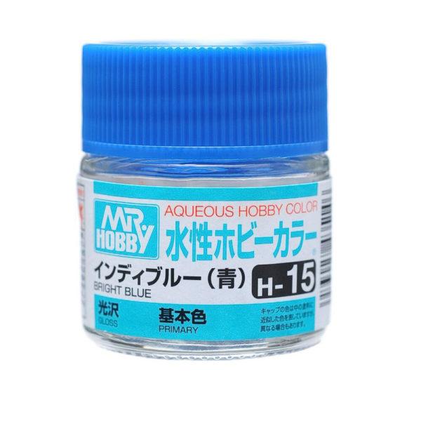 AQUEOUS HOBBY COLOR - H15 GLOSS BRIGHT BLUE (PRIMARY)