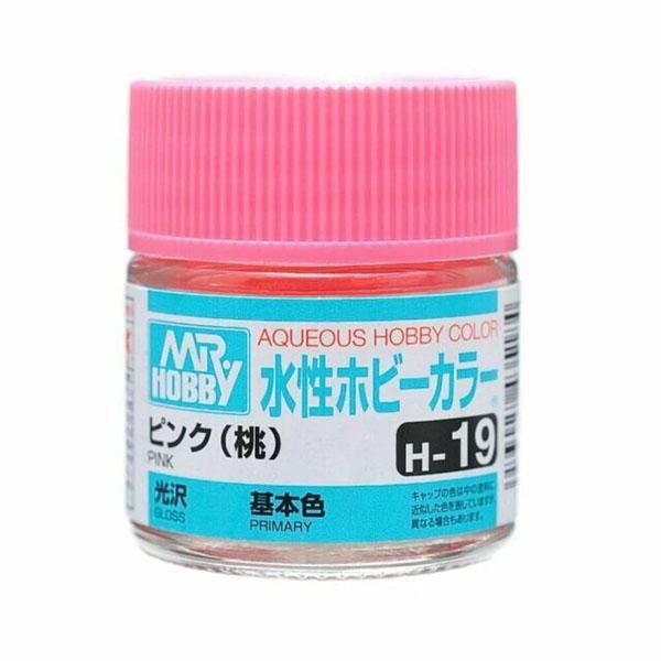 AQUEOUS HOBBY COLOR - H19 GLOSS PINK (PRIMARY)