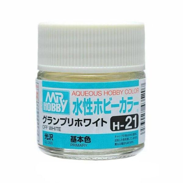 AQUEOUS HOBBY COLOR - H21 GLOSS OFF WHITE (PRIMARY)