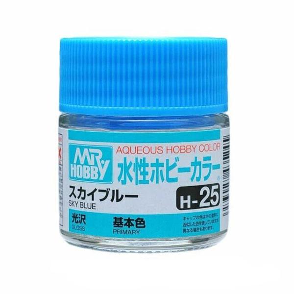 AQUEOUS HOBBY COLOR - H25 GLOSS SKY BLUE (PRIMARY)