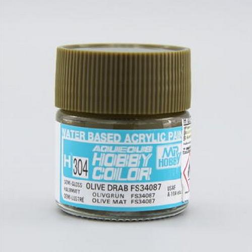AQUEOUS HOBBY COLOR - H304 Olive Drab FS34087