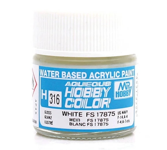 AQUEOUS HOBBY COLOR - H316 White FS17875