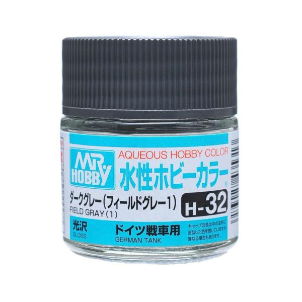 AQUEOUS HOBBY COLOR - H32 GLOSS FIELD GRAY(1)