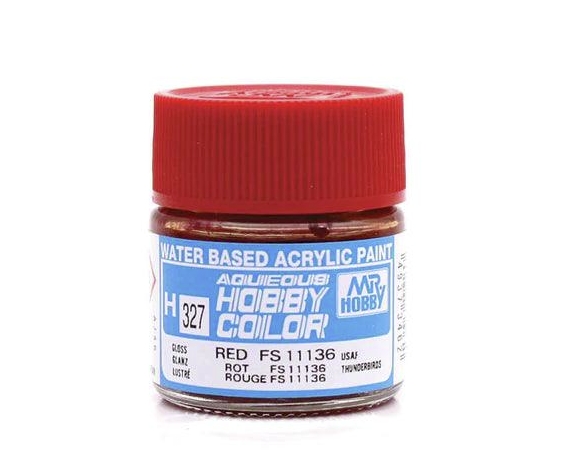 AQUEOUS HOBBY COLOR - H327 RED FS11136 (US THUNDERBIRDS)