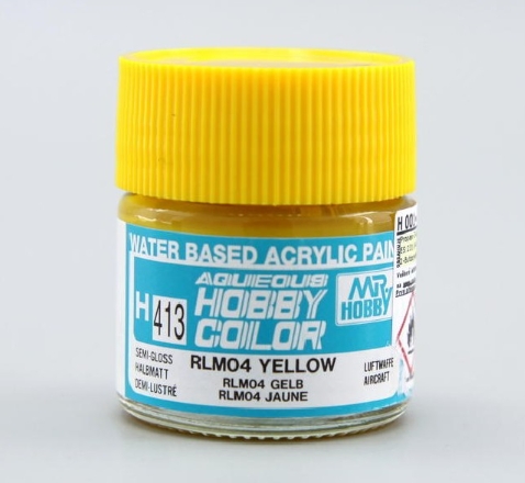 AQUEOUS HOBBY COLOR - H320 FLAT YELLOW