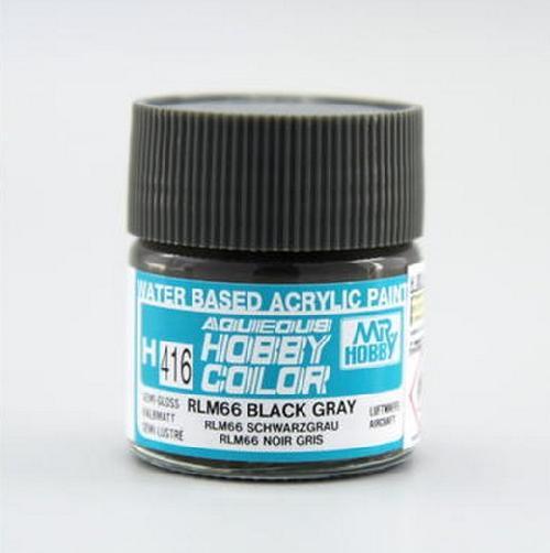 AQUEOUS HOBBY COLOR - H416 RLM66 BLACK GRAY