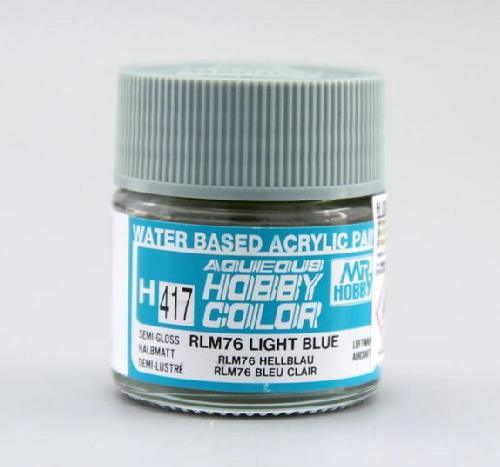 AQUEOUS HOBBY COLOR - H417 RLM76 LIGHT BLUE