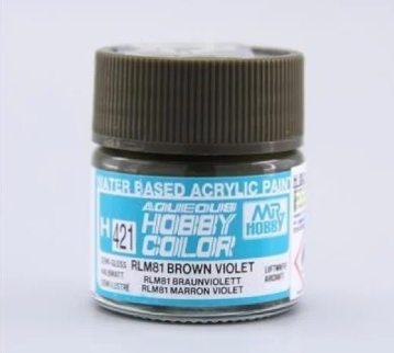 AQUEOUS HOBBY COLOR - H421 RLM81 BROWN VIOLET