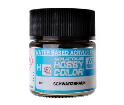 AQUEOUS HOBBY COLOR - H462 BLACK BROWN