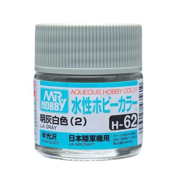 AQUEOUS HOBBY COLOR - H62 SEMI-GLOSS IJA GRAY