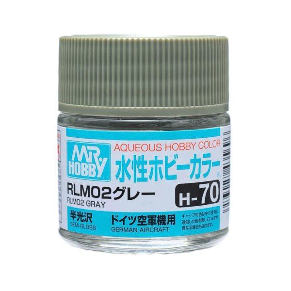 AQUEOUS HOBBY COLOR - H70 SEMI-GLOSS RLM02 GRAY