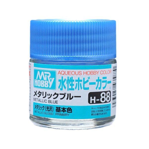 AQUEOUS HOBBY COLOR - H88 METALLIC GLOSS METALLIC BLUE (PRIMARY)