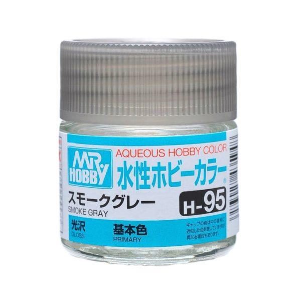 AQUEOUS HOBBY COLOR - H95 GLOSS SMOKE GRAY (PRIMARY)